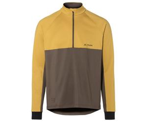 Vaude - Qimsa Halfzip L/S Shirt - Maillot de cyclisme - S - savanna