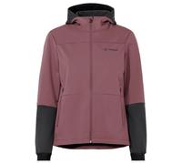 Vaude - Qimsa Hooded Softshell Jacket - Veste softshell femme Ruby Dusk - EU 46