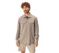 VAUDE Chemise manches longues Rosemoor II lin uni Beige Homme L