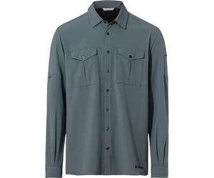 VAUDE Rosemoor Ls Shirt Ii - Homme - Gris / Bleu - taille S- modèle 2026