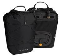Vaude - Sacoche de vélo pour roue arrière - Aqua Back Light Black - Noir Noir