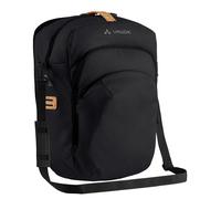 VAUDE eBack Single Arrière Sacoche pour bicyclette 28 L Polyester, Polyuréthane Noir
