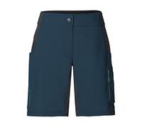 VAUDE Short Qimsa pour Femme Pantalon, Dark Sea, 44