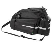 Vaude Mixte Adulte Silkroad L Sacoche pour Porte-Bagage pour Le vélo, Black, FR Unique (Taille Fabricant : One Size)