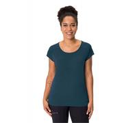Vaude Skomer Iii Short Sleeve T-shirt Bleu 36 Femme