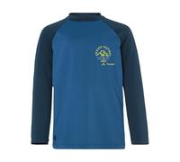 Vaude Solaro Iii Long Sleeve T-shirt Bleu 122-128 cm Garçon