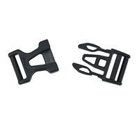 Vaude Steckschnalle Boucle à dégagement Rapide Noir/Noir 20 mm