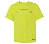 Vaude T-shirt manches courtes Print Jaune 122-128 cm Garçon