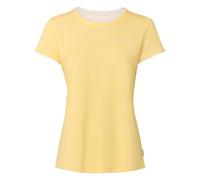 Vaude Essential Short Sleeve T-shirt Jaune 44 Femme