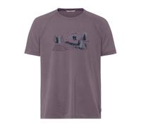 Vaude Gleann Ii Short Sleeve T-shirt Violet S Homme