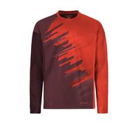 VAUDE Maillot de cyclisme Moab L/S VI manches longues Rouge/Noir Taille L