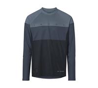 Vaude Moab VI L/S Hommes T-shirt de vélo S Bleu