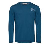 Vaude Monviso Ii Long Sleeve Base Layer Bleu XL Homme