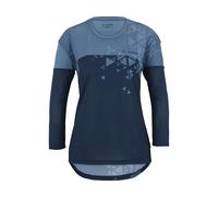 VAUDE T-Shirt pour Dames Womens Moab LS V bleue 38