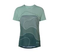 Vaude Bike Moab Vi Short Sleeve T-shirt Vert 40 / Regular Femme Deep Pond