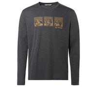 Vaude Rosemoor Ii Long Sleeve T-shirt Gris M Homme