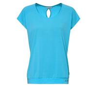 Vaude Skommer Iii Short Sleeve T-shirt Bleu 40 Femme