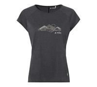Vaude Tekoa Ii Short Sleeve T-shirt Gris 40 Femme