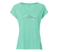 Vaude Tekoa Ii Short Sleeve T-shirt Vert 44 Femme