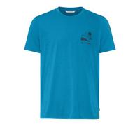 Vaude Tekoa Iii Short Sleeve T-shirt Bleu XL Homme