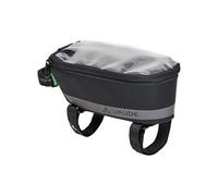 Vaude Bike Top Tube Phone Frame Bag Gris Black