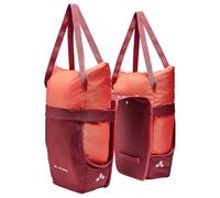 Vaude TwinShopper Sacoche de vélo 42 cm rouge
