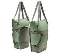 VAUDE TwinShopper Sacoche de vélo avec possibilité de Shopping Pratique 44 l - Poches utilisables Individuellement - Housse de Pluie Incluse
