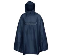 Vaude Bike Valdipino Waterproof Poncho Bleu M Homme Dark Sea