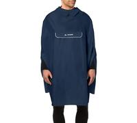 VAUDE Valdipino Poncho Poncho de Pluie pour Le vélo Marine FR : M (Taille Fabricant : M)