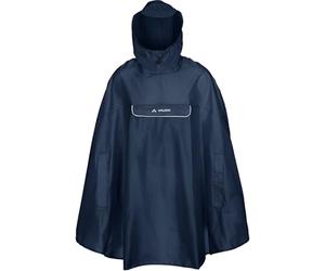 VAUDE Valdipino Poncho Poncho de Pluie pour Le vélo Marine FR : M (Taille Fabricant : M)