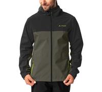VAUDE Veste de Pluie Moab pour Homme, Kaki uni, 3XL