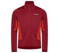 Vaude Monviso Ii Full Zip Fleece Rouge L Homme