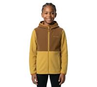 Vaude Veste polaire à capuche Pulex II zippée unisexe Marron 104 cm enfant