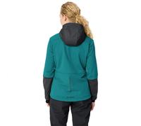 Vaude - Qimsa Hooded Softshell Jacket - Veste softshell femme Fjord Green - EU 42