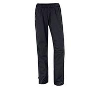 VAUDE Wofluid Pantalon imperméable zippée Femme Noir FR : XL (Taille Fabricant : XL)