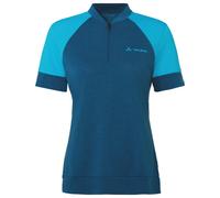 Vaude - Women's Altissimo Q-Zip Shirt - Maillot de cyclisme - 40 - shore blue