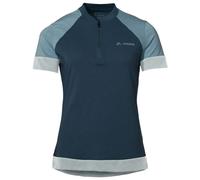 Vaude - Women's Altissimo Q-Zip Shirt - Maillot de cyclisme - 42 - dark sea uni