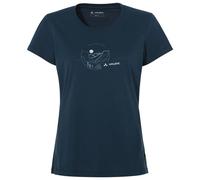 Vaude - Women's Cyclist V - T-shirt - 34 - dark sea / blue