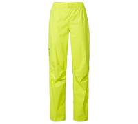 VAUDE Women's Drop Pants II Pantalon Femme, Jaune Fluo Uni, 34