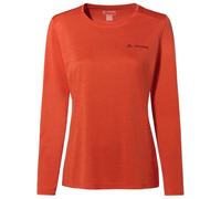 Vaude - Women's Essential L/S T-Shirt - T-shirt technique - 40 - glowing red