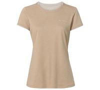 Vaude Essential Short Sleeve T-shirt Beige 38 Femme