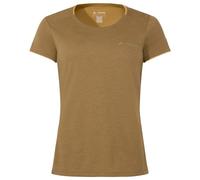 Vaude Essential Short Sleeve T-shirt Marron 38 Femme