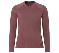 Vaude - Women's Essential Wool L/S T-Shirt - Haut en mérinos - 34 - ruby dusk