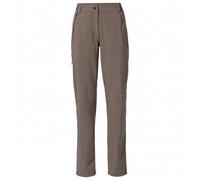 VAUDE Pantalon de randonnée Farley Stretch III Marron 48 Regular Femme