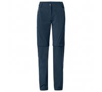 Vaude - Women's Farley Stretch Zip Off T-Zip Pants II - Pantalon de trekking - 34 - Short - dark sea