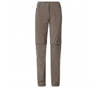 Vaude - Farley Stretch ZO T-Zip Pants II - Pantalon trekking femme Coconut - EU 48 - Short