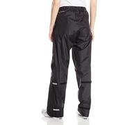 Vaude - Women's Fluid Full-Zip Pants S/S - Pantalon Imperméable Taille 46 - Short, Noir