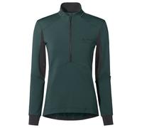 Vaude - Women's Kuro Halfzip L/S Tricot - Maillot de cyclisme - 36 - deep pond