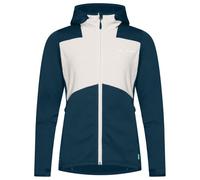 Vaude - Women's Monviso Hooded Grid Fleece Jacket - Veste polaire - 46 - dark sea / white