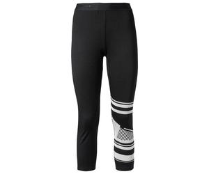 Vaude - Women's Monviso Wool 3/4 Tights - Sous-vêtement mérinos - 36 - black